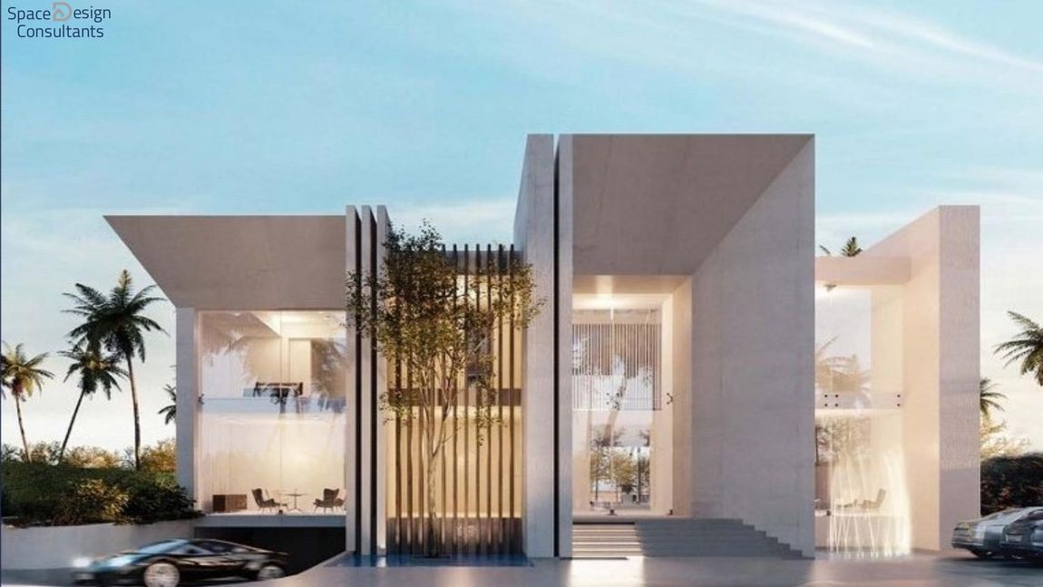 Courtyard villa